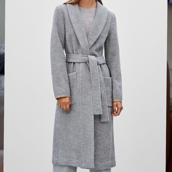 Aritzia Wilfred Aubertin Coat, Black, Size Medium - Picture 6 of 6